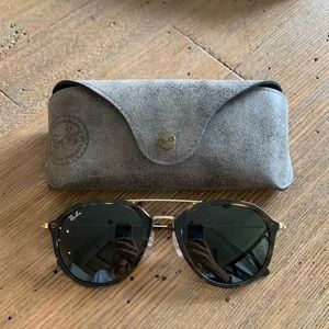 Ray-Ban RB4253 Unisex Sunglasses in Tortoise/Green Lens